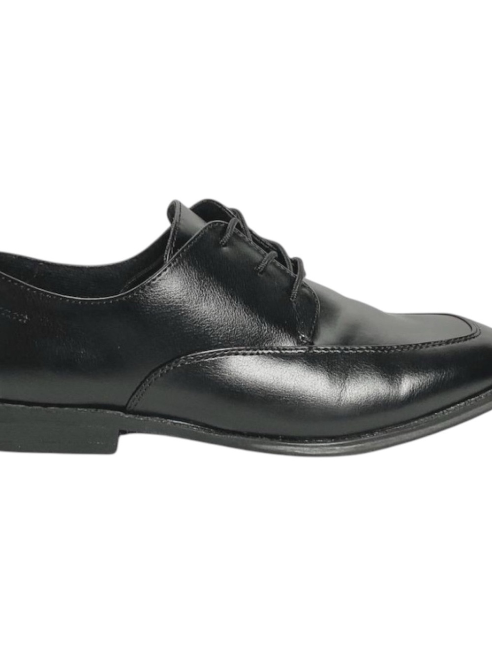 Kohl's Boys Black Leather Lace-Up Oxford Size 5